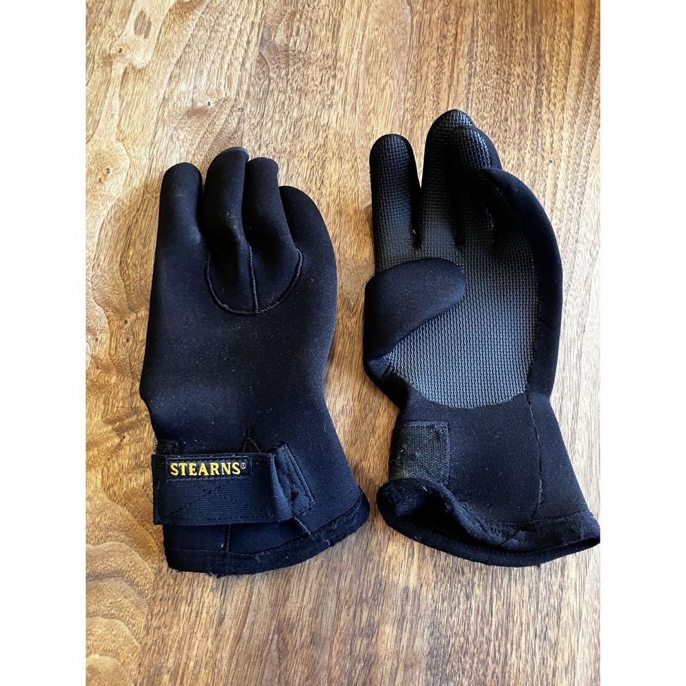 Stearns Neoprene Men's XL Gloves Winter Water Resistant Ice Fishing Dry Warmth‎